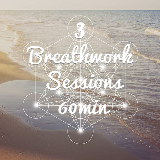 60min 1:1 Breathwork Healing 3 Sessions
