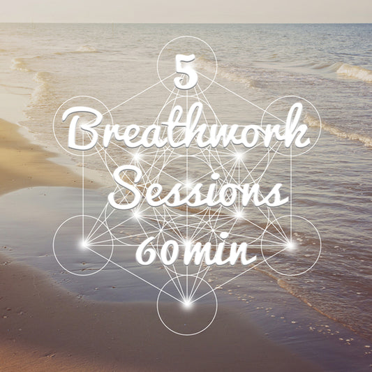 60min 1:1 Breathwork Healing 5 Sessions